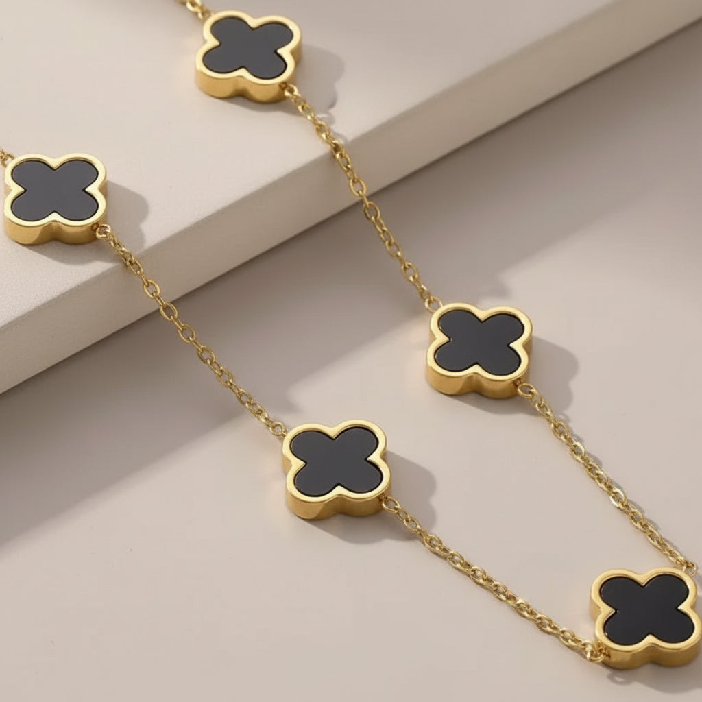 Four Leaf Clover Jewellery Set