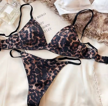 Satin Padded Underwear Set
