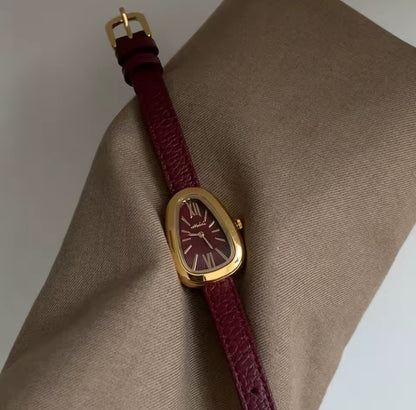 Artistic Faux Leather Watch