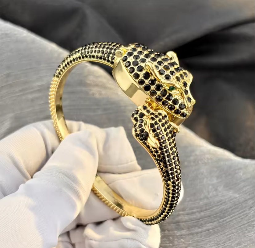 Leopard Bangle Watch