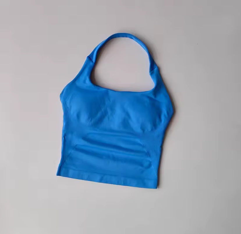 Halterneck Slinky Fitted Top