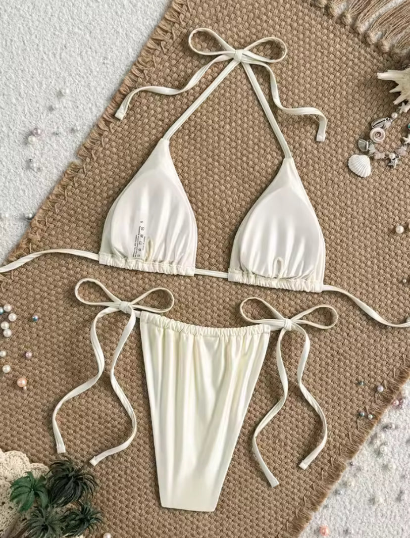 Beaded Palm Tree Bikini