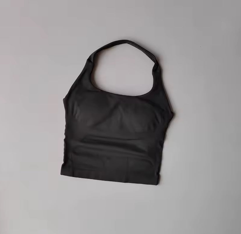 Halterneck Slinky Fitted Top