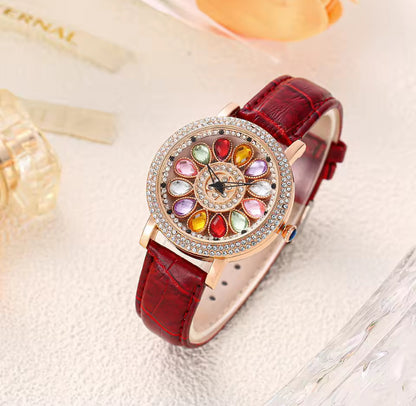 Spinning Diamanté Watch