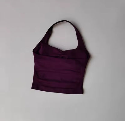 Halterneck Slinky Fitted Top