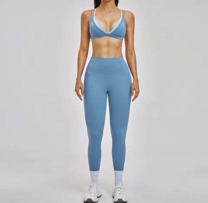 Double-Look Bralet Gym Set