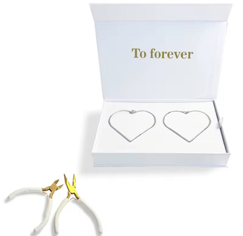 2pcs At-home Permanent Bracelet Set