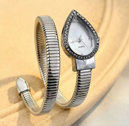 Wrap-Around Wrist Snake Watch