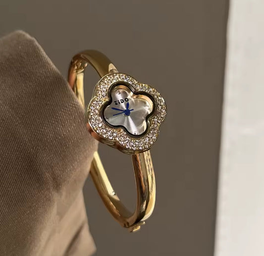 Clover Bangle Watch