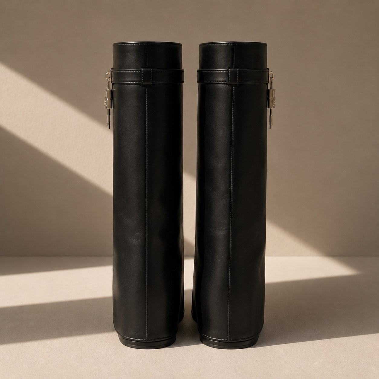 Padlock Rounded Boot Heels