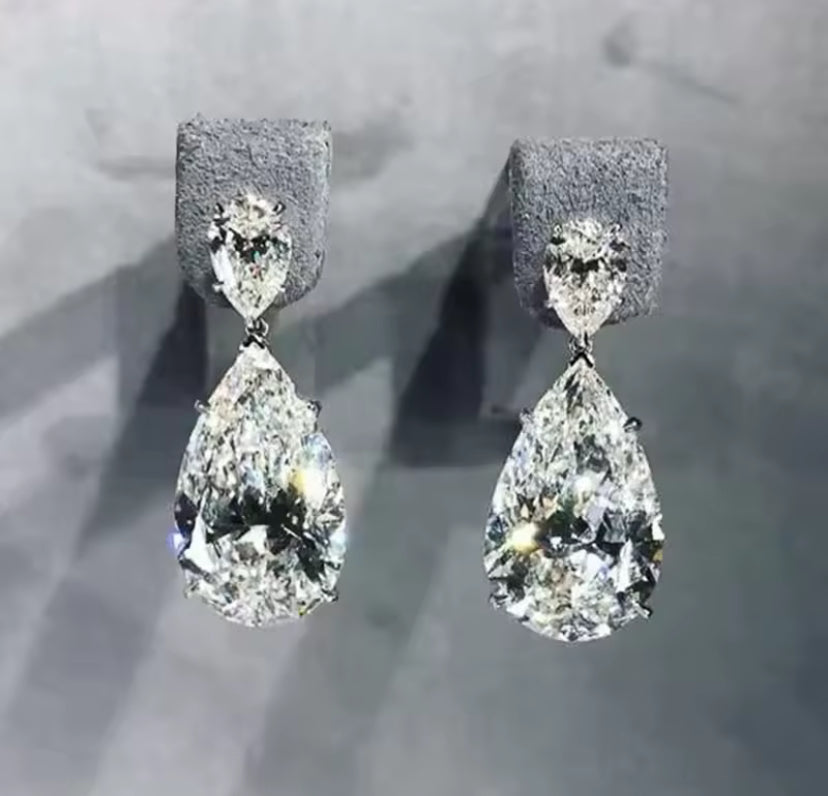 Water Drop Dangle Earrings