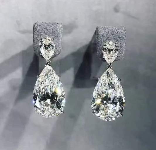 Water Drop Dangle Earrings