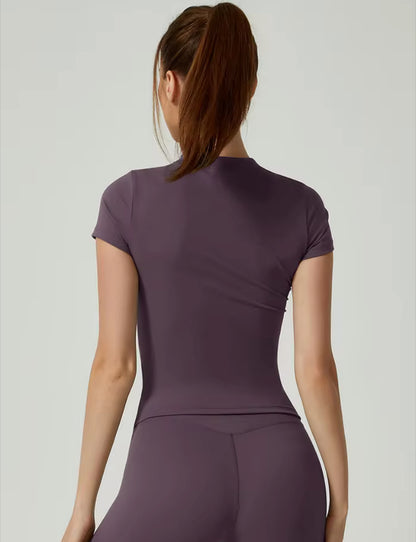 Slinky Fitted Short Sleeve T-Shirt