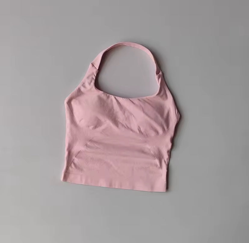 Halterneck Slinky Fitted Top