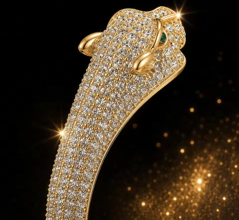 Leopard Bangle Watch