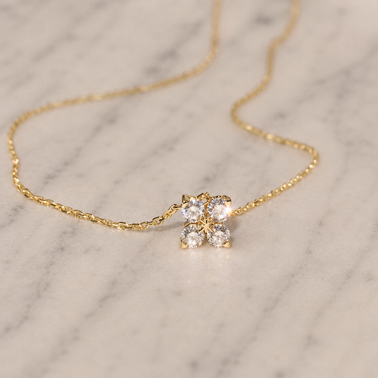 LuxeBloom Jewellery Set