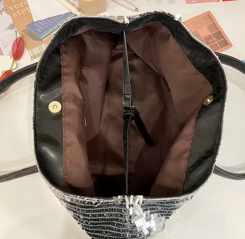 Ibiza Sequin Tote Bag
