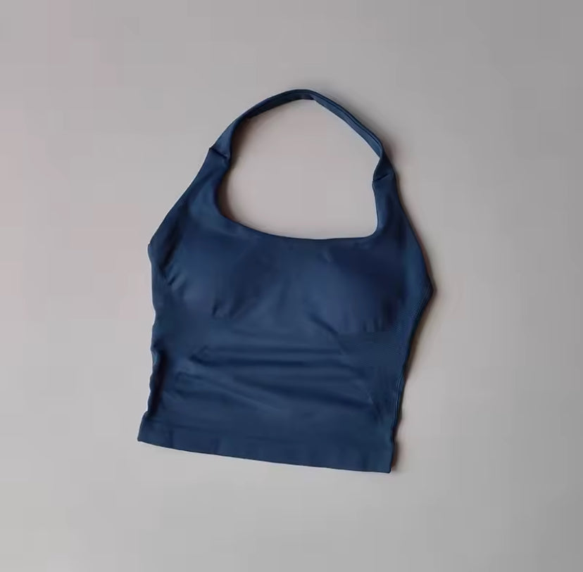 Halterneck Slinky Fitted Top