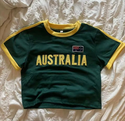 World Cup Countries Crop Tops