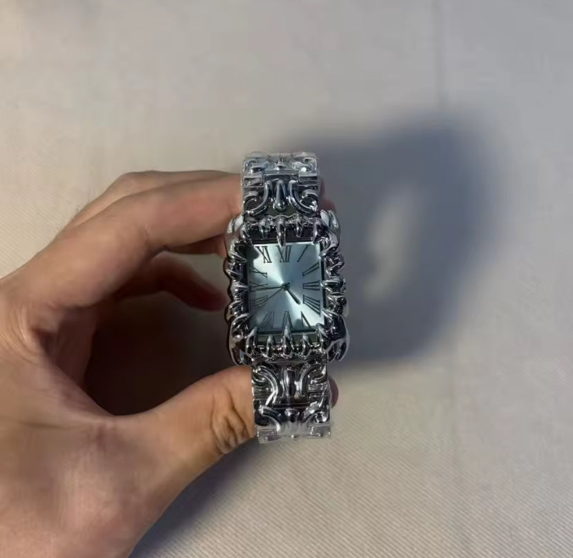 Square Gothic Claw Watch