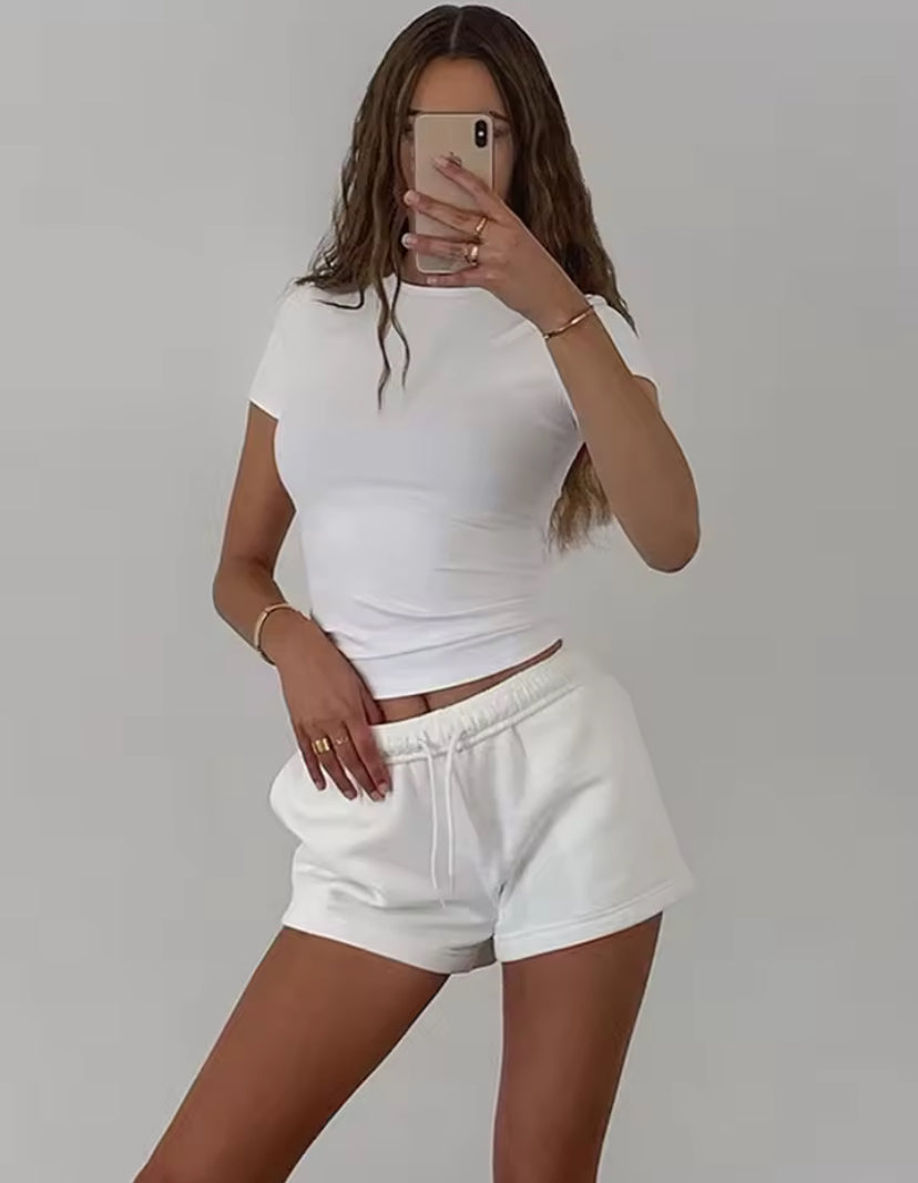 Slinky Fitted Short Sleeve T-Shirt