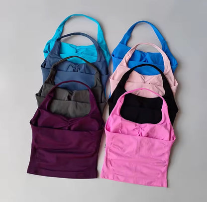 Halterneck Slinky Fitted Top