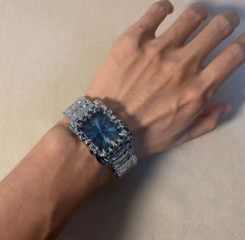 Square Gothic Claw Watch