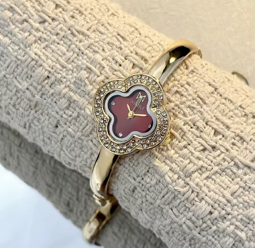 Clover Bangle Watch