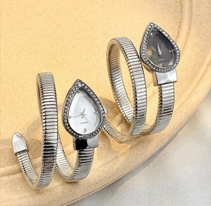 Wrap-Around Wrist Snake Watch