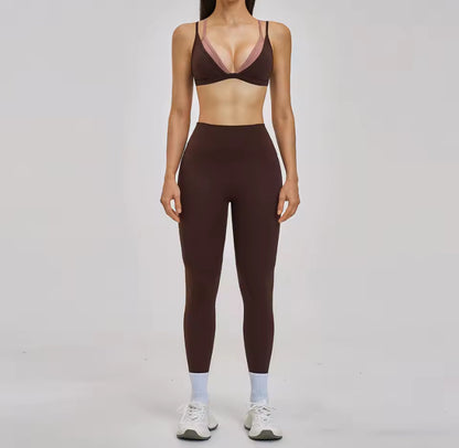 Double-Look Bralet Gym Set