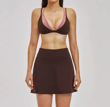 Double-Look Bralet Gym Set