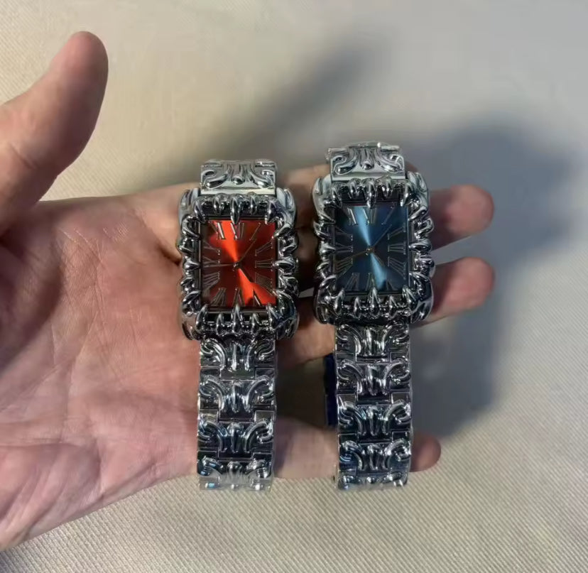Square Gothic Claw Watch