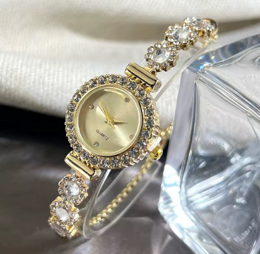 Tennis Bracelet Crystal Watch