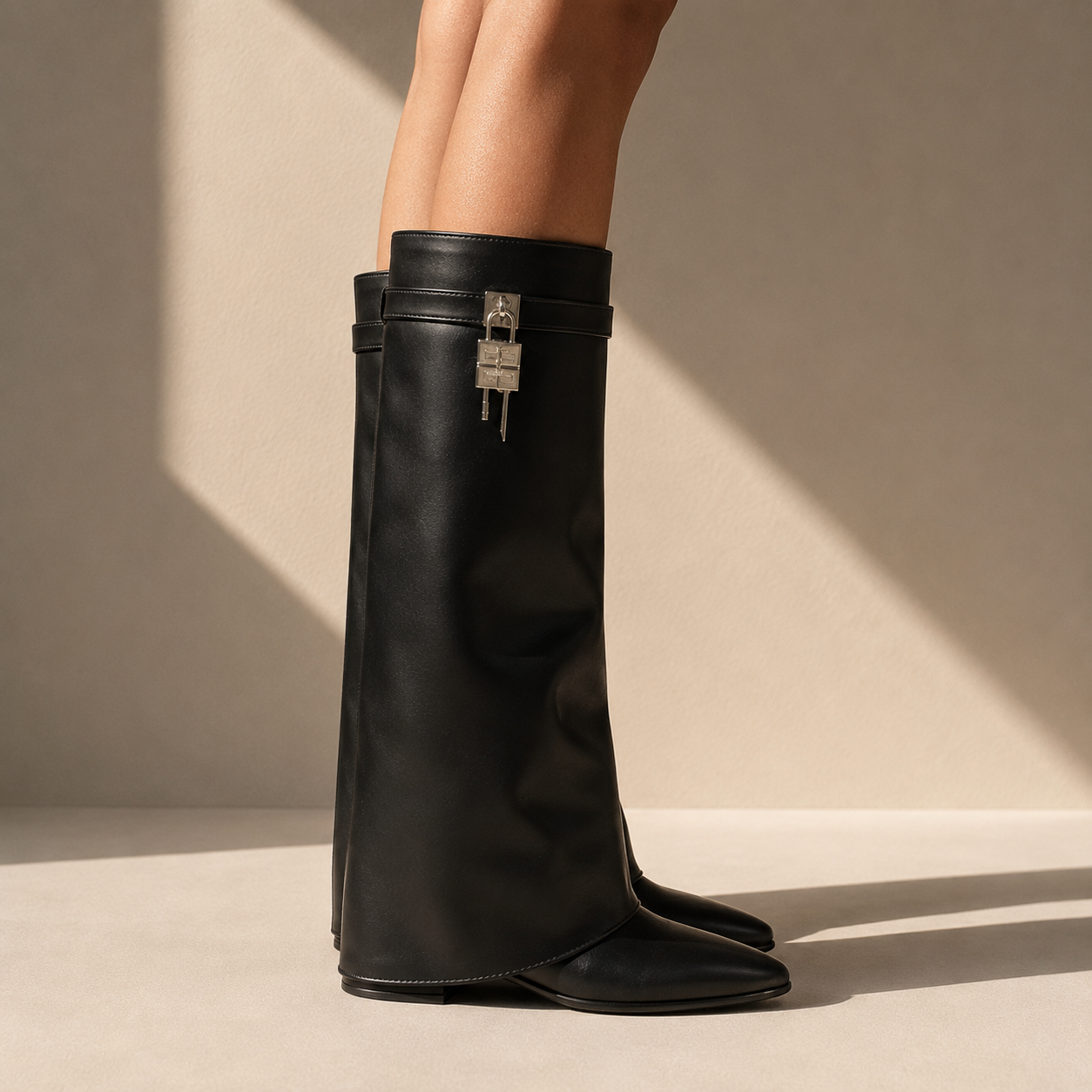 Padlock Rounded Boot Heels