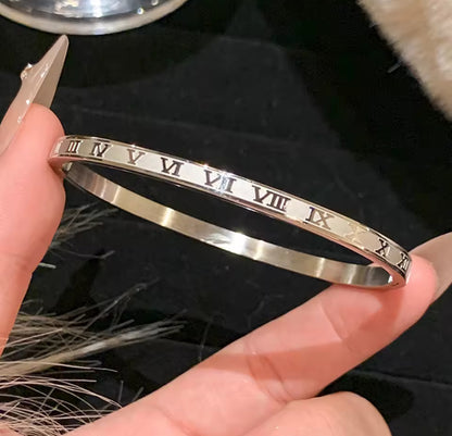 5pcs Stackable Bangle Bracelet Set