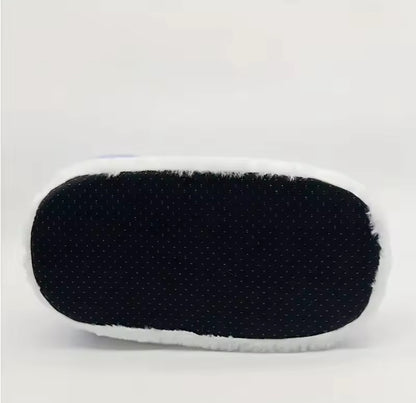 Adults Unisex Plush Novelty Sneaker Trainer Slippers
