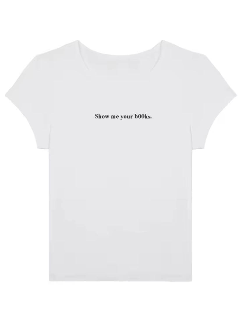 Books Quote Graphic Tee