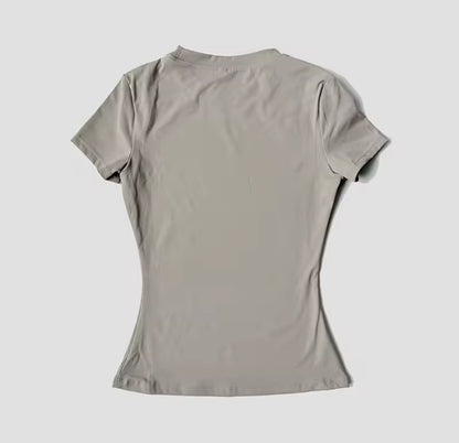 Slinky Fitted Short Sleeve T-Shirt