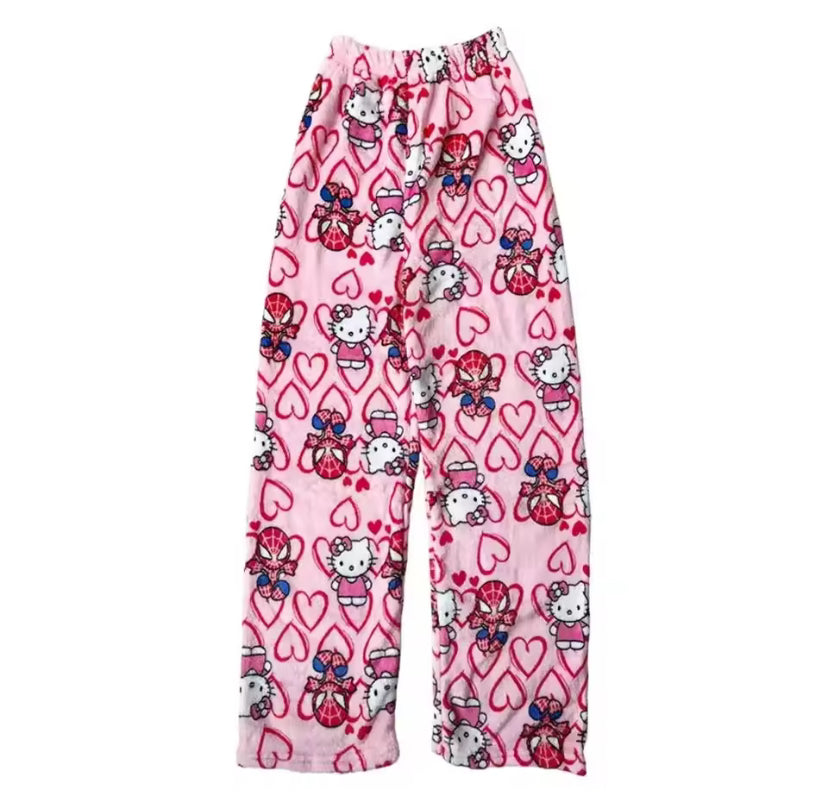Hello Kitty Spider-Man Pyjama Bottoms