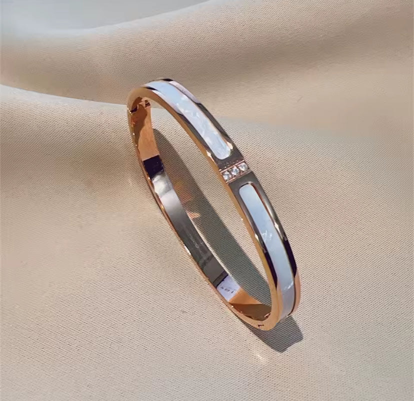 5pcs Stackable Bangle Bracelet Set