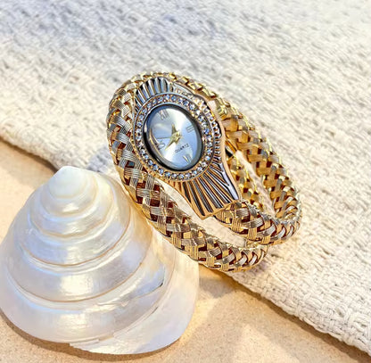 Woven Wrap-Around Snake Watch