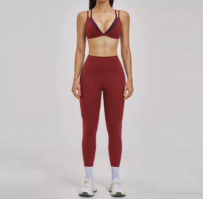 Double-Look Bralet Gym Set
