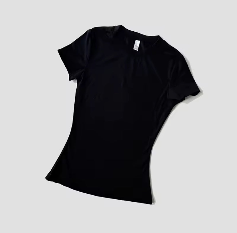 Slinky Fitted Short Sleeve T-Shirt