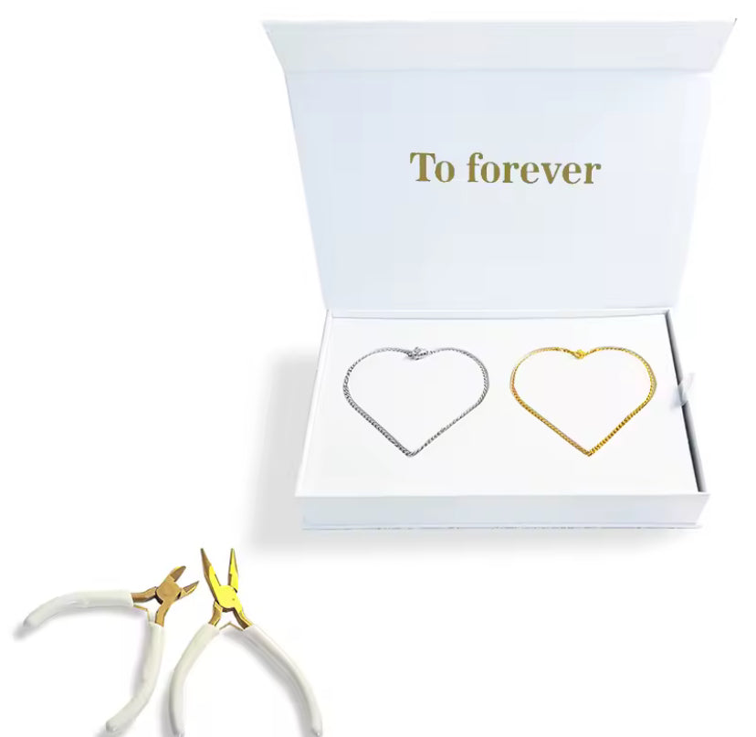 2pcs At-home Permanent Bracelet Set