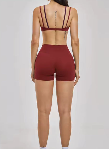 Double-Look Bralet Gym Set