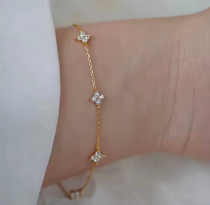 LuxeBloom Jewellery Set