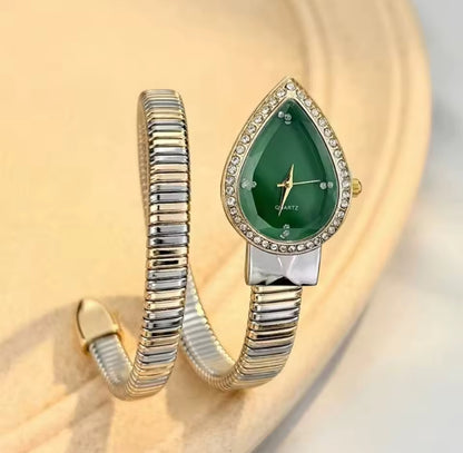 Wrap-Around Wrist Snake Watch