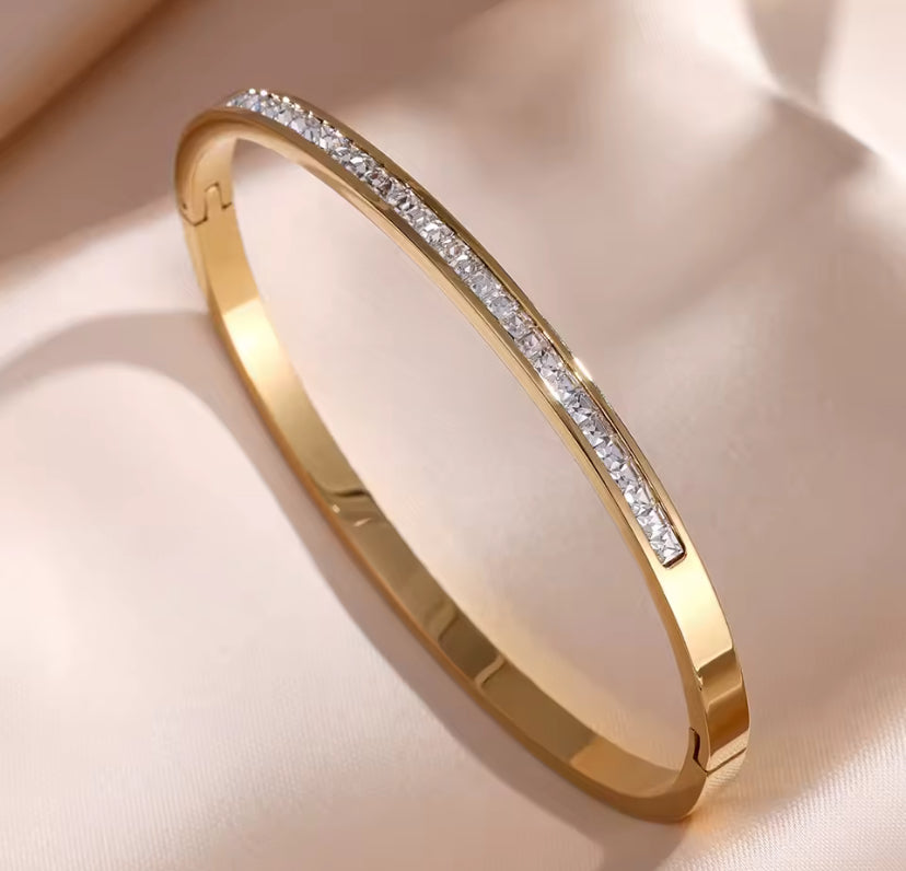 5pcs Stackable Bangle Bracelet Set