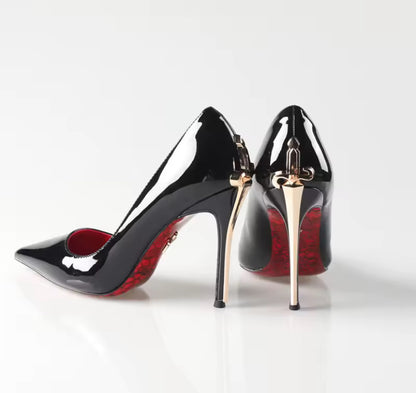 Sword Detail Red Bottom Heel